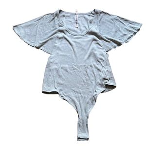 Free people blue body suit